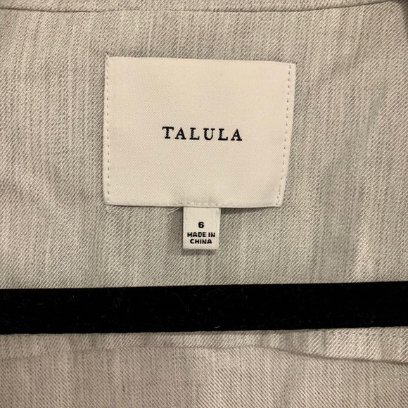 Talula Artizia Linen Open Cardigan Style Blazer - Picture 2 of 3